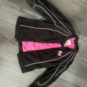 Harley Davidson Black and Pink Jacket